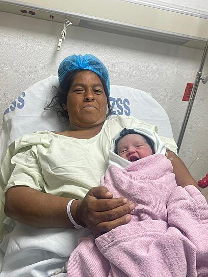 Nace el primer zacatecano del 2025 en el Hospital de la Mujer 
