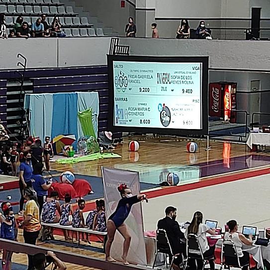 NATALIA SAUCEDA, PRIMER LUGAR EN GIMNASIA  ARTÍSTICA  EN MONTERREY