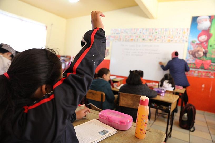 &nbsp;VUELVEN A CLASES MÁS DE 350 MIL ALUMNOS DE EDUCACIÓN BÁSICA 
