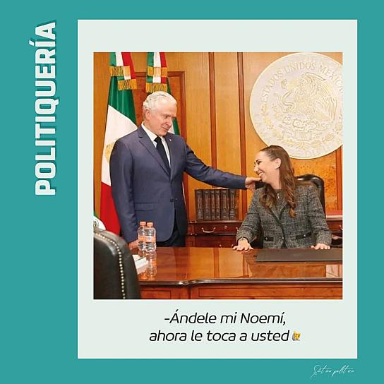 -Ándele mi Noemí, ahora le toca a usted 🙋🏼‍♂️