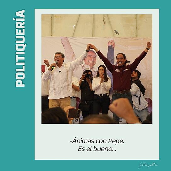 -Ánimas con Pepe. Es el bueno...