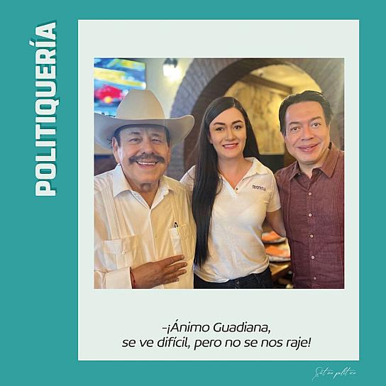 -¡Ánimo Guadiana, se ve difícil, pero no se nos raje! Politiquería #Ecodiario #Zacatecas