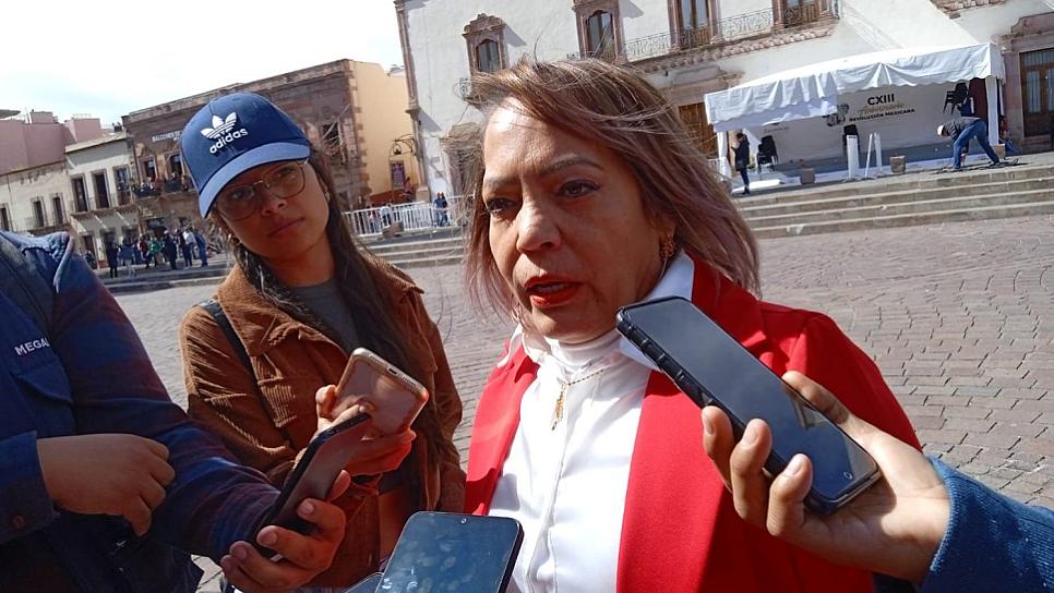NO COMPETE A LA SEDUZAC RETIRAR A UN MAESTRA POR PROBLEMAS DE SALUD: MARIBEL VILLALPANDO