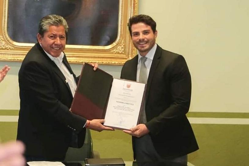 NOMBRA GOBERNADOR DAVID MONREAL A MAURICIO ACEVEDO COMO DIRECTOR DEL INSTITUTO DE LA JUVENTUD DE ZACATECAS  