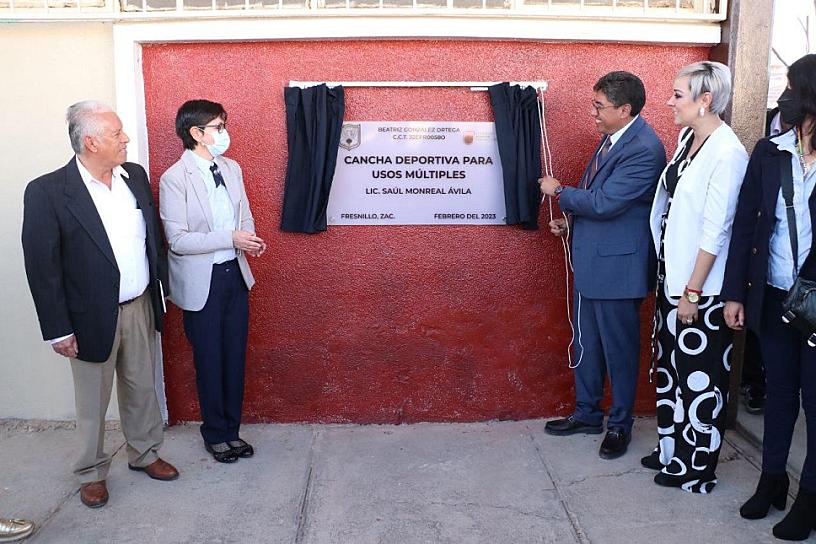 NOMBRAN CANCHA EN HONOR DE ALCALDE FRESNILLENSE