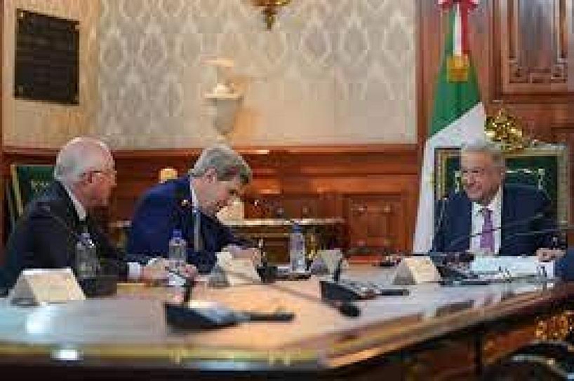 NOS FUE BASTANTE BIEN EN REUNIÓN CON JOHN KERRY: AMLO