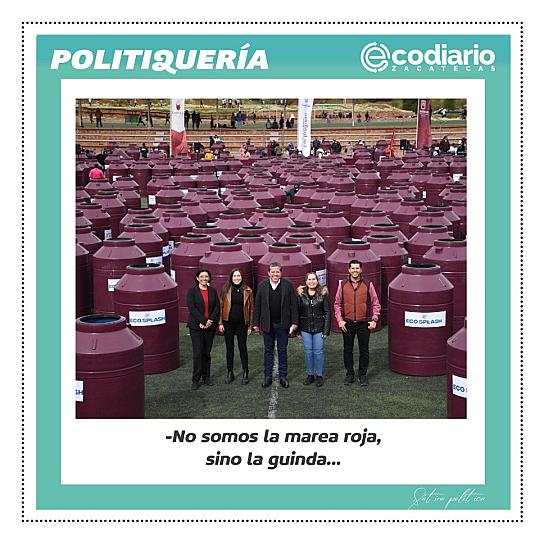 -No somos la marea roja, sino la guinda...