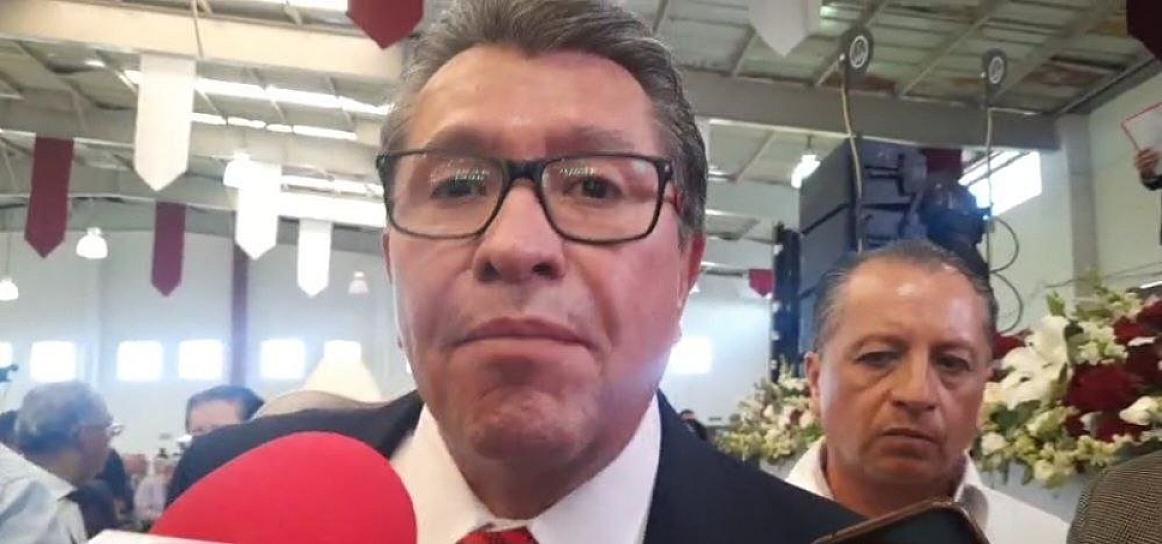 NO SON TIEMPOS DE PENSAR EN UNA POSICIÓN POLÍTICA: RICARDO MONREAL 
