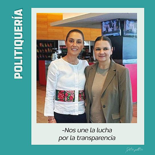 -Nos une la lucha por la transparencia