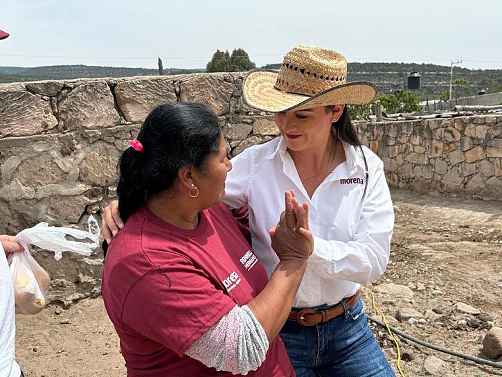 NUESTRAS COMUNIDADES TENDRÁN LA ATENCIÓN QUE MERECEN: BENNELLY HERNÁNDEZ