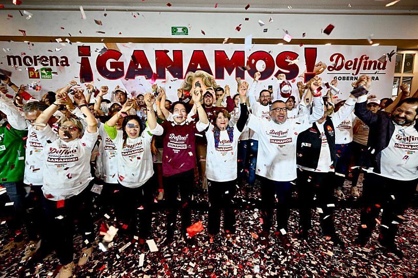 VIRTUAL TRIUNFO DE MORENA EN EL ESTADO DE MÉXICO 