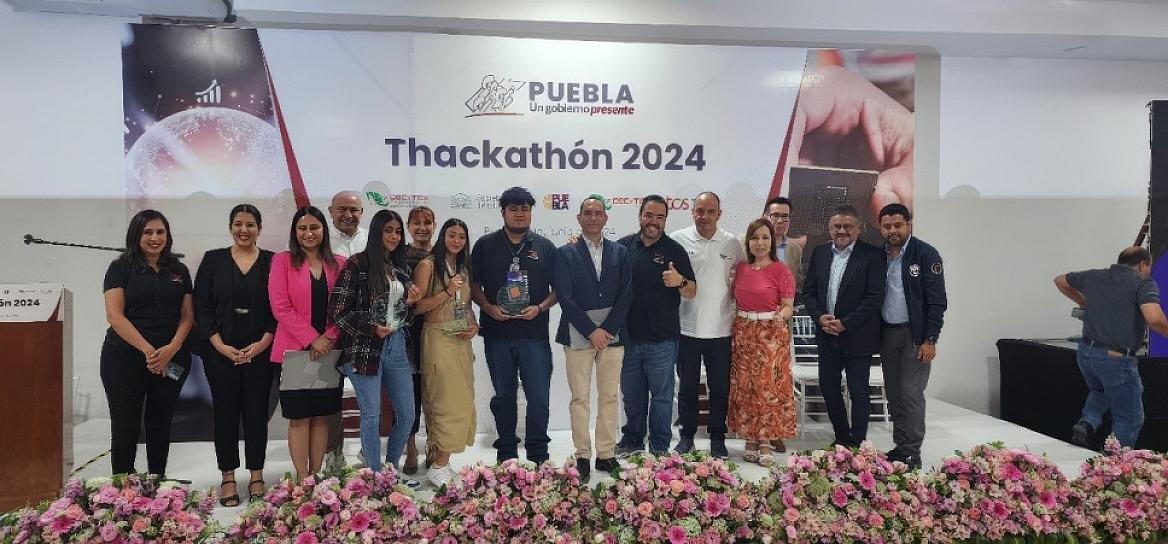OBTIENEN ALUMNAS DEL CECYTEZ TERCER LUGAR EN EL THACKATHON NACIONAL 2024