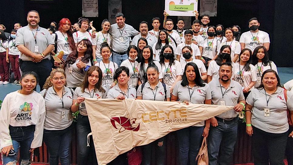 OBTIENE ZACATECAS PRIMER LUGAR EN FESTIVAL NACIONAL DE ARTE CECYTES
