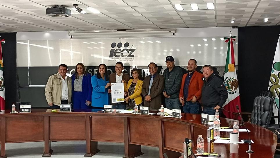OFICIALIZA IEEZ COALICIÓN FUERZA Y CORAZÓN POR MÉXICO 