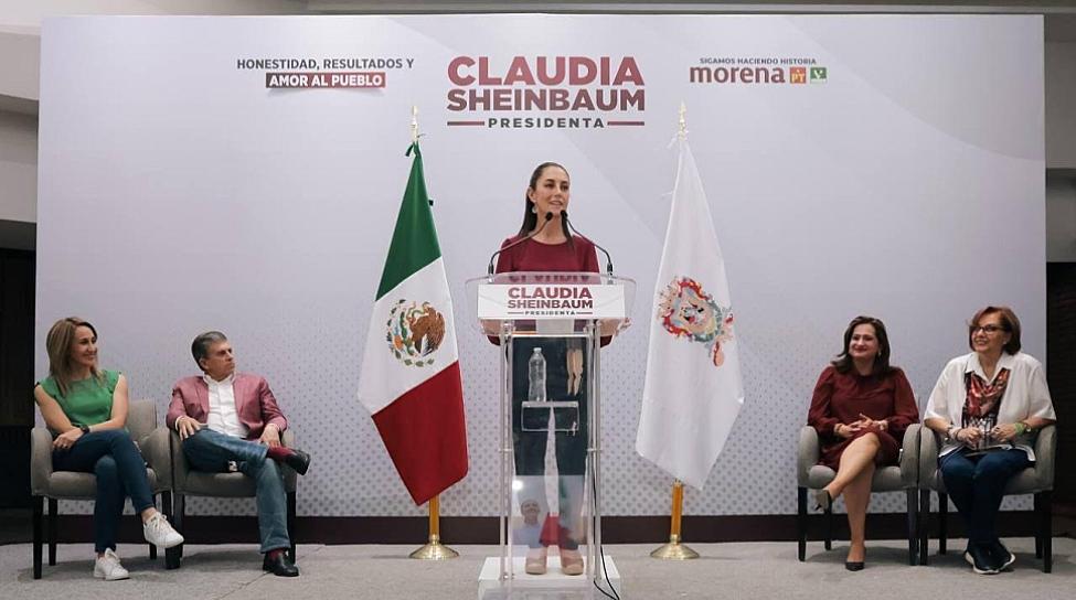 OFRECE CLAUDIA SHEINBAUM PAZ PARA GUANAJUATO 
