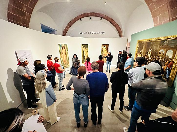 OFRECE MUSEO DE GUADALUPE RECORRIDOS NOCTURNOS PARA PERSONAS CON DISCAPACIDAD 
