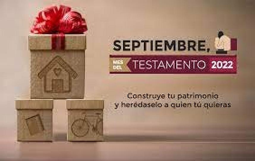 OFRECEN DESCUENTOS PARA TRAMITE DEL TESTAMENTO 