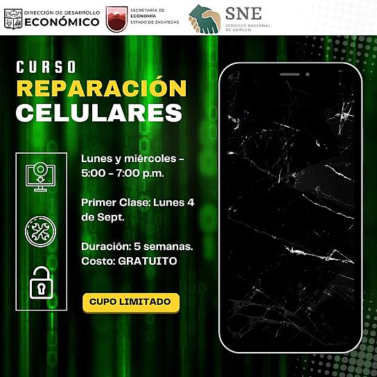 OFRECEN EN RÍO GRANDE CURSO DE REPARACIÓN DE CELULARES