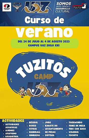 OFRECE UAZ TALLERES DE VERANO PARA NIÑOS 