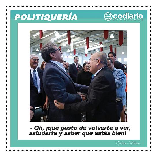 -Oh, ¡qué gusto de volverte a ver, saludarte y saber que estás bien!