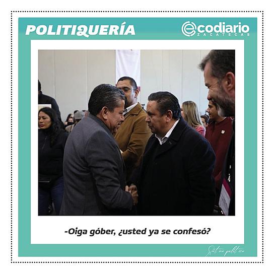 -Oiga góber, ¿usted ya se confesó?