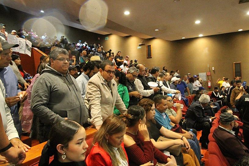 OPACA MANIFESTACIÓN LA SESIÓN LEGISLATVA
