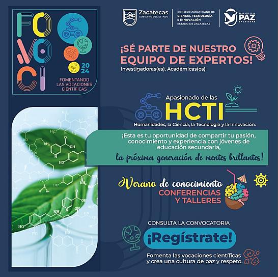ORGANIZA COZCYT TERCERA EDICIÓN DE FOMENTANDO VOCACIONES CIENTÍFICAS 