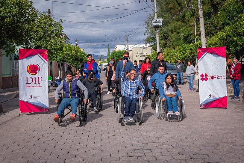 ORGANIZA DIF JEREZ EVENTO PARA CONCIENTIZAR SOBRE LA DISCAPACIDAD