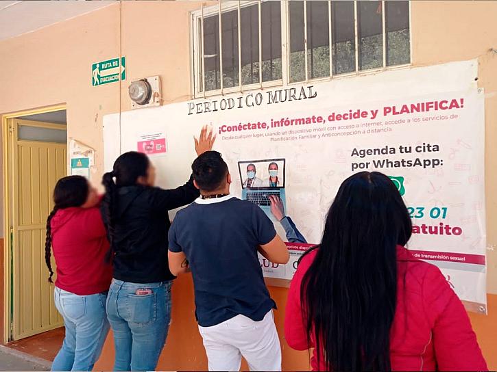ORIENTA SSZ A JÓVENES SOBRE SALUD SEXUAL Y REPRODUCTIVA