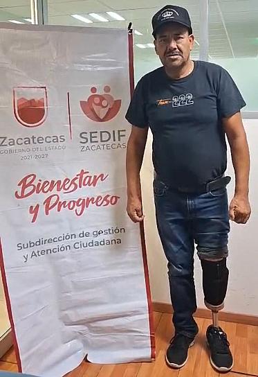 OTORGA SEDIF PRÓTESIS INFERIOR A GUADALUPENSE