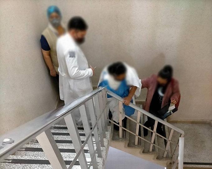   PACIENTES DEL ISSSTE EN CONSTANTE RIESGO POR FALTA DE ELEVADORES 