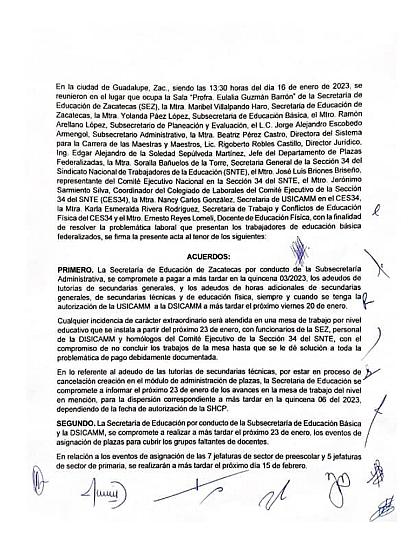 PAGARÁ SEZ PAGOS PENDIENTES AL MAGISTERIO EL 15 DE FEBRERO 