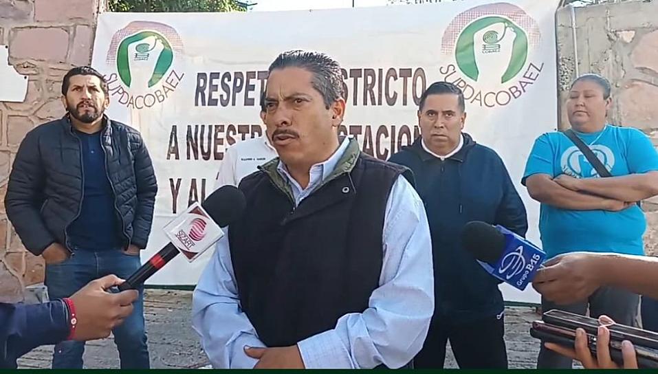 PARA LABORES COBAEZ; EXIGEN SINDICALIZADOS PAGO DE PRESTACIONES 