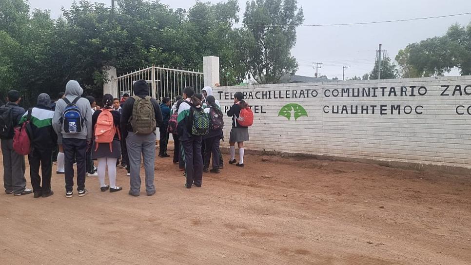 PARAN LABORES EN 77 PLANTELES DE TELEBACHILLERATO COMUNITARIO 