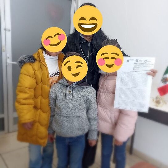 REINTEGRAN EN ZACATECAS A 27 MENORES CON SUS FAMILIAS