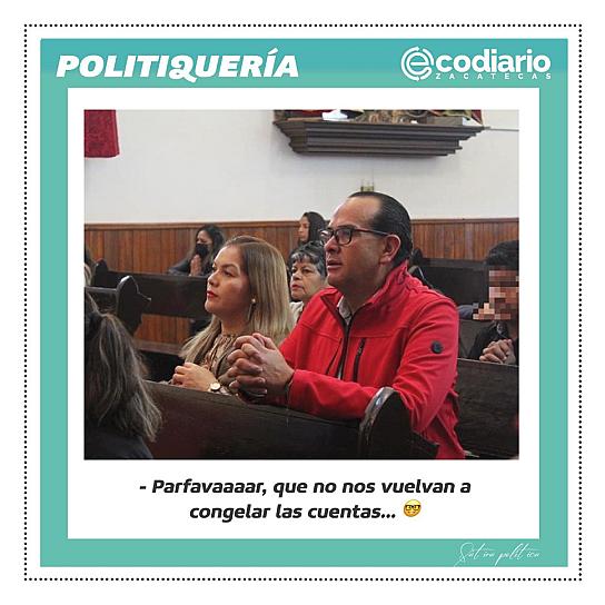 -Parfavaaaar, que no nos vuelvan a congelar las cuentas... 🤓