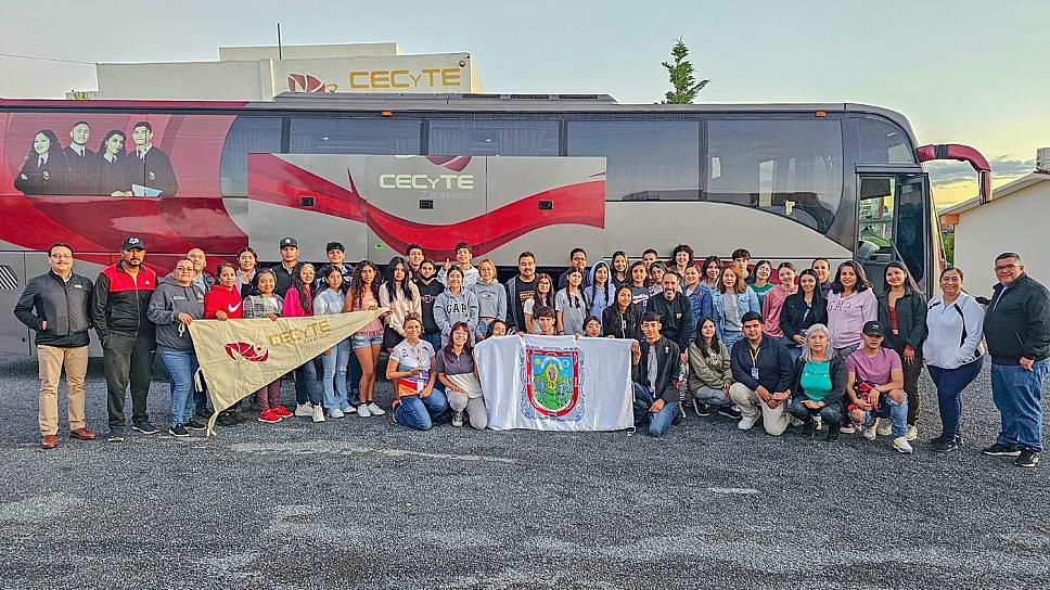 PARTEN ESTUDIANTES DEL CECYTEZ AL FESTIVAL NACIONAL DE ARTE Y CULTURA EN TAMAULIPAS