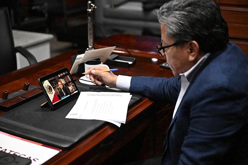 Participa David Monreal en reunión con la presidenta para la consolidación del IMSS Bienestar