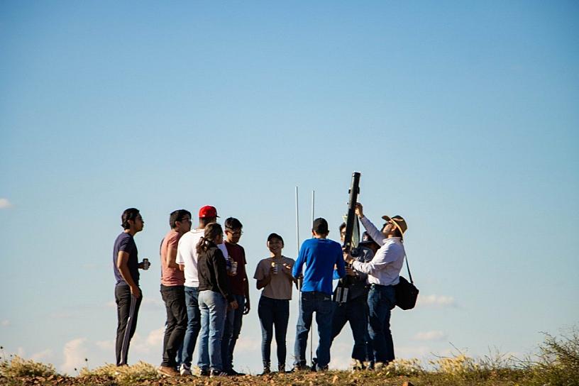 PARTICIPA EQUIPO SPACEUAZ EN ENCUENTRO DE COHETERÍA EXPERIMENTAL