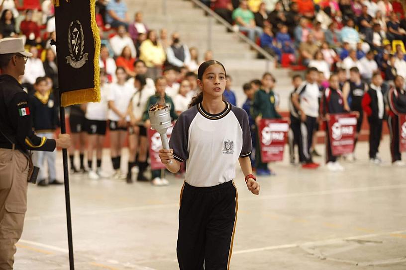 PARTICIPAN 3 MIL ESTUDIANTES EN JUEGOS DEPORTIVOS ESTATALES ESCOLARES