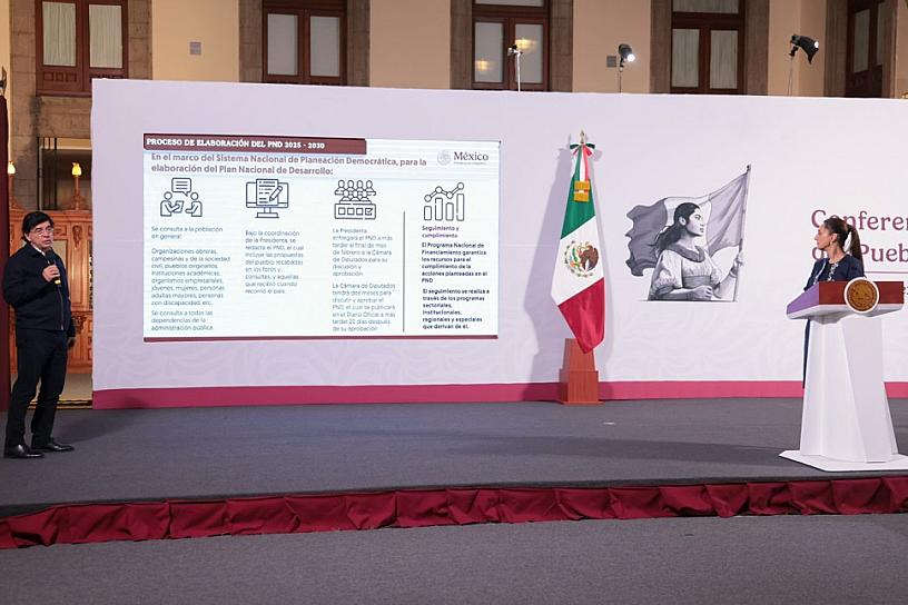 Participan 53 mil personas en foros del Plan Nacional de Desarrollo 2025-2030