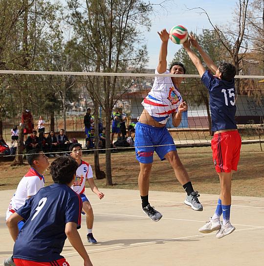 PARTICIPAN 900 ESTUDIANTES EN LAS JORNADAS POR LA PAZ, LA CULTURA Y EL DEPORTE