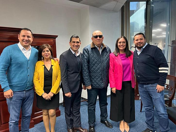 PARTICIPAN DIRIGENTES ESTATAKES DE PAN, PRD Y PRI EN MESA NACIONAL 