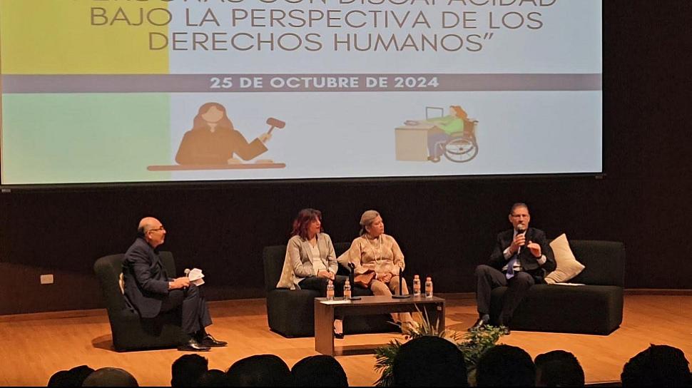 PARTICIPAN JUECES DEL PODER JUDICIAL EN FORO “CAPACIDAD JURÍDICA DE LAS PERSONAS CON DISCAPACIDAD”
