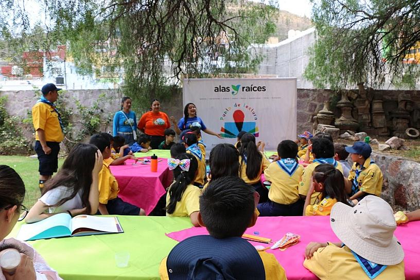 PARTICIPAN SCOUTS DE ZACATECAS EN PROGRAMA DE FOMENTO A LA LECTURA 