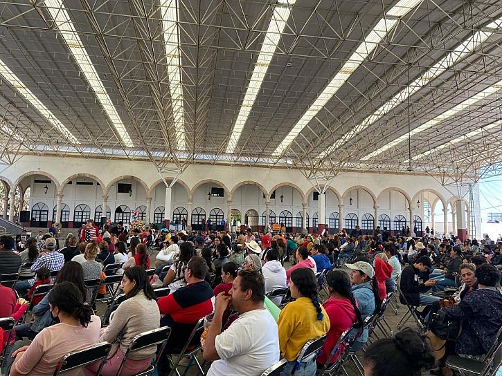 PARTICIPAN ZACATECANOS EN ASAMBLEA INFORMATIVA CON CLAUDIA SHEINBAUM