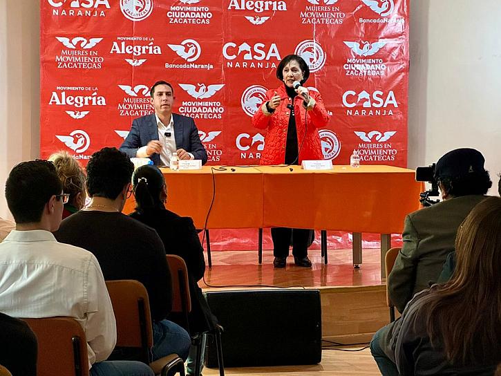PARTIDOS POLÍTICOS DEBEN ACERCARSE A LA SOCIEDAD Y ATENDER SUS CAUSAS: AMALIA GARCÍA