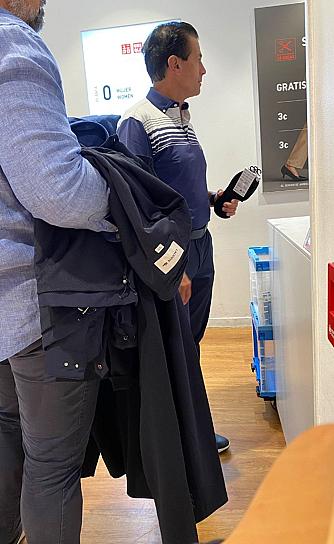 PEÑA NIETO DE COMPRAS EN MADRID