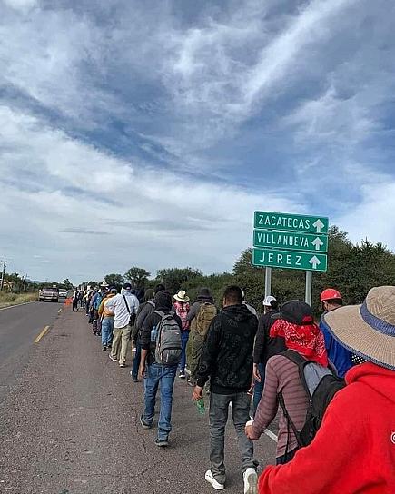 PEREGRINAN PARA VENERAR A SAN JUDAS TADEO EN VILLANUEVA