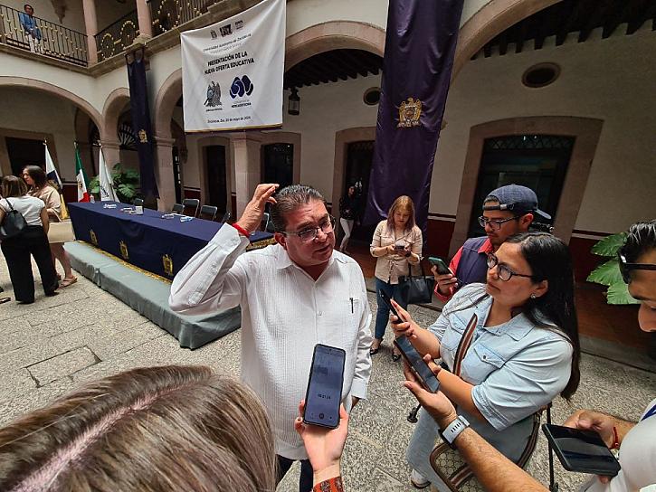 PETICIÓN DE COMPARECENCIA DEBE HACERSE AL CONSEJO UNIVERSITARIO: RECTOR